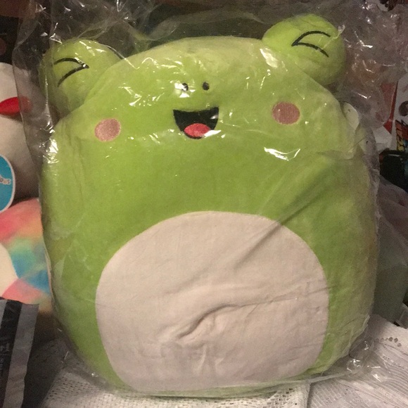 Squishmallows | Toys | Squishmallow Bnwt Wyatt The Frog Black Tag Select Series 2 In Still In ...